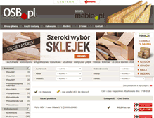 Tablet Screenshot of osb.pl